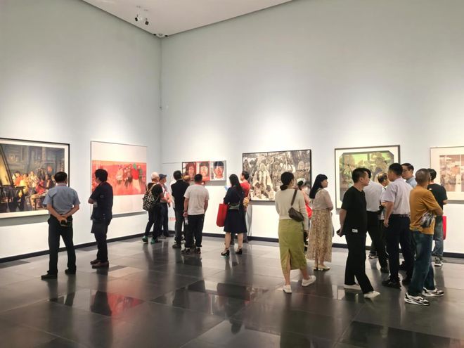 第十四届全国美术作品展览进京启幕，艺术之光照亮华夏之心