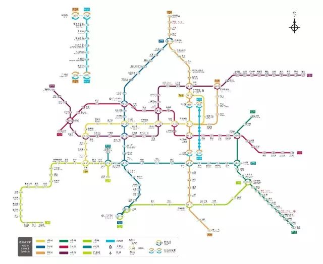 广州地铁22号线最新线路图